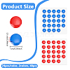 48Pcs 2 Colors PVC Hot & Cold Water Marking for Faucet FIND-NB0007-36-2