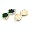 Alloy Enamel Pendants ENAM-T022-19C-2