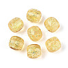 Handmade Foil Lampwork Beads Strands FOIL-T008-01E-2