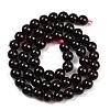 Mozambique Import Natural Grade AAAA Garnet Round Beads Strands G-E300-AAAA-8mm-2