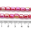 Electroplate Glass Beads Strands EGLA-D030-06C-4