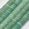 Natural Green Aventurine Heishi Beads Strands G-K208-23-6mm-1
