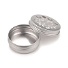 Aluminium Shallow Round Tins LS-AJEW-WH0258-141C-2