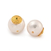 Round Natural Freshwater Pearl Beads PEAR-K009-09G-2