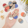 DIY Dangle Earring Making Kits RESI-OC0001-24-3