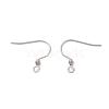 Tarnish Resistant 316 Surgical Stainless Steel Earring Hooks STAS-M288-07P-B-2