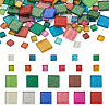 Elecrelive 272Pcs 2 Style Square Transparent Glass Cabochons GLAA-EL0001-01D-1