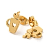 Golden 304 Stainless Steel Stud Earrings for Women EJEW-E294-01G-04-2