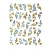 Shining Laser Ribbon Nail Decals Stickers MRMJ-R112-Z-D4300-03-1