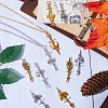 SUNNYCLUE 36Pcs 6 Style Tibetan Style Alloy Big Pendants FIND-SC0005-70-4