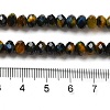 Natural Rainbow Tiger Eye Beads Strands G-NH0002-D04-02-5