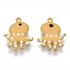 Alloy Enamel Charms PALLOY-S174-14F-1