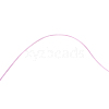 0.8mm Pink Elastic Wire Stretch Polyester Threads Jewelry Bracelet Beading String Cords EW-PH0001-0.8mm-01D-3