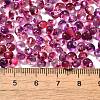 Transparent Baking Paint Glass Seed Beads SEED-P006-02B-13-4