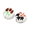 Printed Handmade Porcelain Beads PR-CBAE468-04-2
