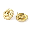 Rack Plating Brass Flower Stud Earring EJEW-H099-06G-2