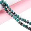 Natural Chrysocolla Beads Strands G-I318-09D-2