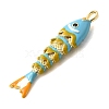Rack Plating Brass Pendants X-KK-A268-05G-C05-3