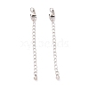 925 Sterling Silver Chain Extenders STER-D036-43AS-1