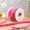 10Yards Polyester Lace Trim Ribbon OCOR-GF0004-83D-7