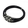 201 Stainless Steel Wire Necklace Cord X-TWIR-SW001-1-1