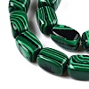 Synthetic Malachite Beads Strands G-T138-94-3