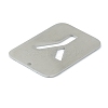 304 Stainless Steel Pendants STAS-Y004-01P-25