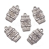 Tibetan Style Alloy Pendants TIBEB-A11923-AS-LF-3