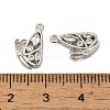 Brass Micro Pave Cubic Zirconia Pendants ZIRC-P113-02P-1-3