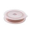 3 Strands Copper Craft Wire CWIR-WH0005-0.8mm-R-2