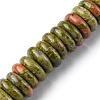 Natural Unakite Beads Strands G-F743-06D-1