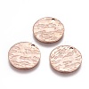 Ion Plating(IP) Stainless Steel Pendants X-STAS-I098-04-RG-3