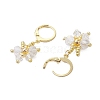 Butterfly 304 Stainless Steel Leverback Earrings for Women EJEW-MZ00380-6