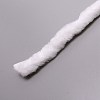 White Faux Fur Ribbon Trim Fabric Roll for Christmas Tree Decor or Wreath Bows Craft FIND-SZC0004-01B-2