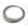 Steel Wire Necklace Cord X-TWIR-SW001-5-1