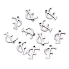 Tarnish Resistant 201 Stainless Steel Charms STAS-R105-F-2