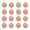 Golden Plated Alloy Enamel Charms ENAM-S118-07N-2