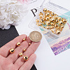 GOMAKERER 72Pcs 6 Style Brass Beads KK-GO0001-09-3