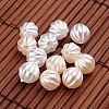 Round Imitation Pearl Acrylic Beads OACR-L004-2560-1