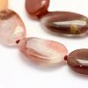 Natural South Red Agate Beads Strands G-E395-07A-3