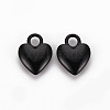 Spray Painted Alloy Charms PALLOY-Q433-032I-RS-1