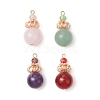 Gemstone Pendants PALLOY-TA00208-1