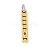 Ion Plating(IP) 304 Stainless Steel Pendants STAS-F307-04G-1