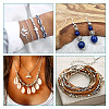  585Pcs 15 Styles CCB Plastic Beads CCB-TA0001-04-8