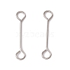 Non-Tarnish 304 Stainless Steel Connector Charms STAS-G291-03A-P-1