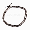 Electroplate Non-magnetic Synthetic Hematite Beads Strands G-L489-D08-3