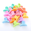 Plastic Claw Hair Clips OHAR-P021-09A-03-1