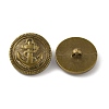 1-Hole ABS Plastic Shank Buttons BUTT-WH0015-68B-2
