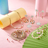 120Pcs 8 Colors Transparent Glass Beads GLAA-CW0001-05-9