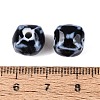 Vintage Handmade Porcelain Beads PORC-N013-18-03-3